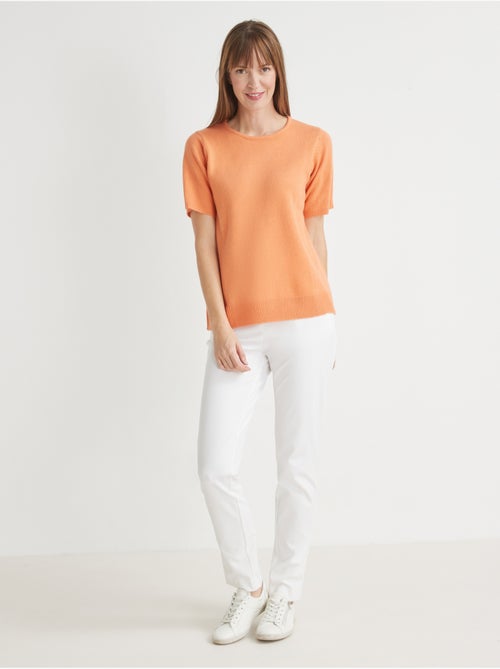 Pull encolure ronde manches courtes - DAXON - Kiabi