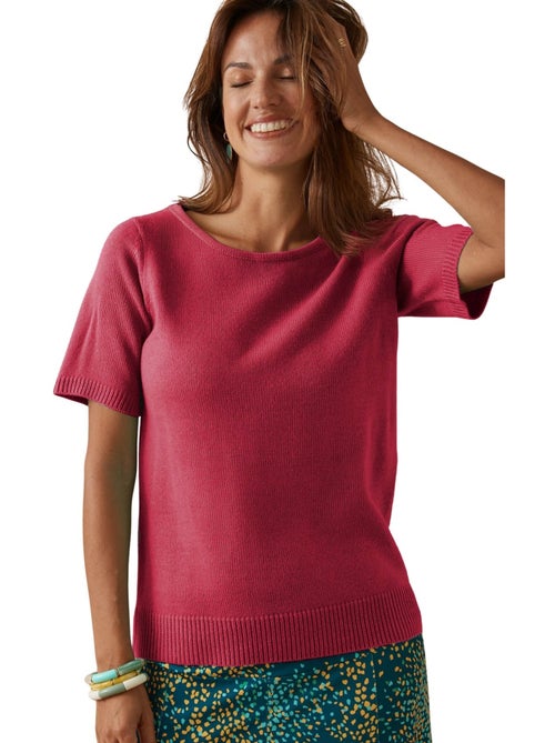 Pull encolure ronde manches courtes - DAXON - Kiabi Pull encolure ronde manches courtes - DAXON - Kiabi