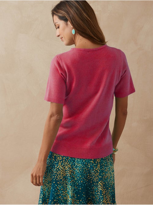 Pull encolure ronde manches courtes - DAXON - Kiabi Pull encolure ronde manches courtes - DAXON - Kiabi