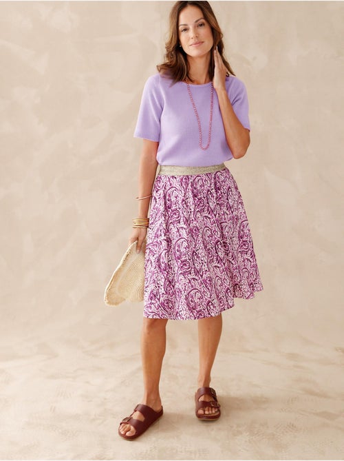 Pull encolure ronde manches courtes - DAXON - Kiabi