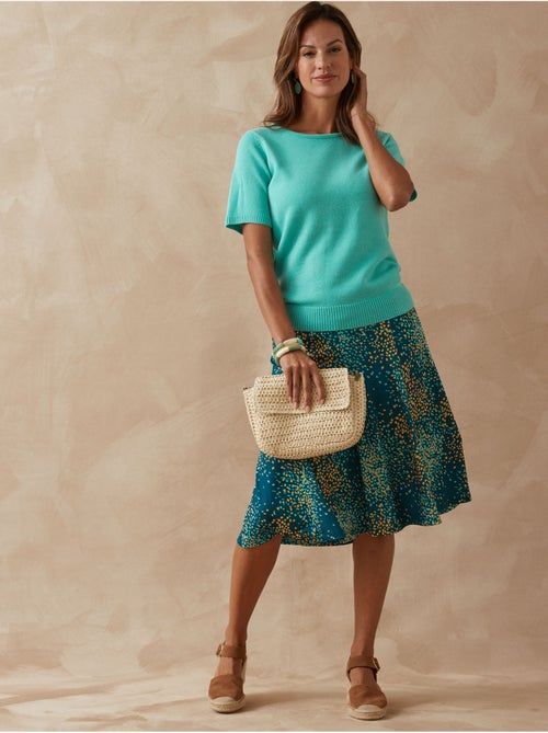 Pull encolure ronde manches courtes - DAXON - Kiabi