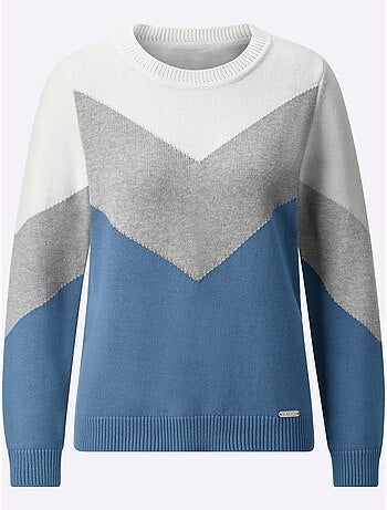 Pull Encolure Ronde Pur Coton - Taille Standard - Witt