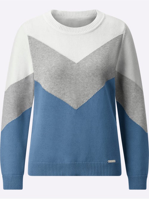 Pull Encolure Ronde Pur Coton - Taille Standard - Witt - Kiabi Pull Encolure Ronde Pur Coton - Taille Standard - Witt - Kiabi