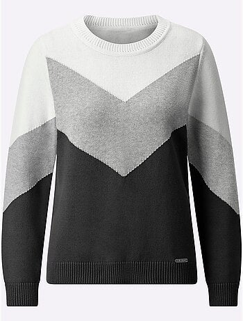 Pull Encolure Ronde Pur Coton - Taille Standard - Witt