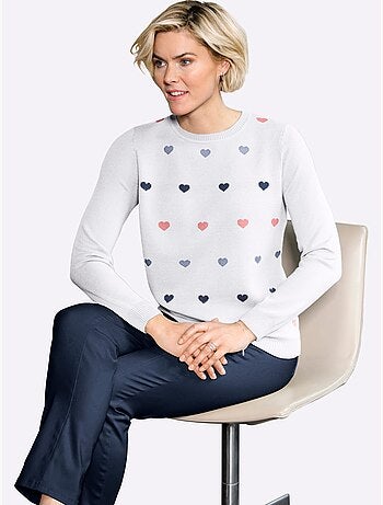 Pull Encolure Ronde Qualité Tricot Fin - Taille Standard - Witt