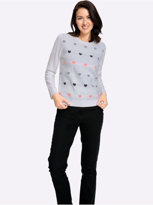 Pull Encolure Ronde Qualité Tricot Fin - Taille Standard - Witt - Kiabi