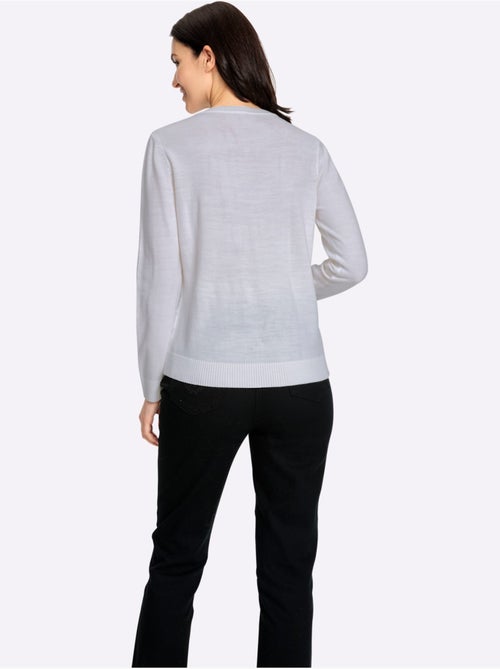 Pull Encolure Ronde Qualité Tricot Fin - Taille Standard - Witt - Kiabi