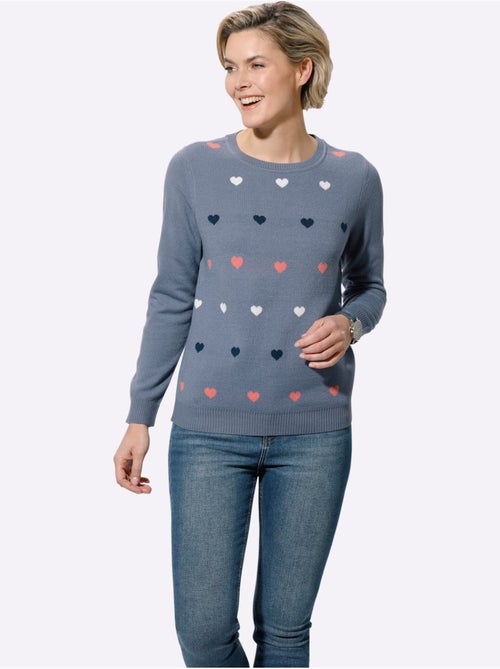 Pull Encolure Ronde Qualité Tricot Fin - Taille Standard - Witt - Kiabi Pull Encolure Ronde Qualité Tricot Fin - Taille Standard - Witt - Kiabi