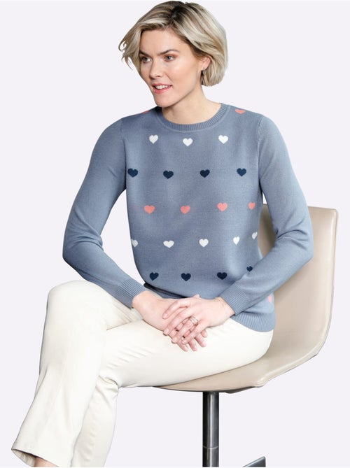 Pull Encolure Ronde Qualité Tricot Fin - Taille Standard - Witt - Kiabi Pull Encolure Ronde Qualité Tricot Fin - Taille Standard - Witt - Kiabi