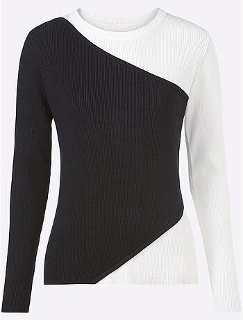 Pull Encolure Ronde Qualité Viscose Douce - Taille Standard - Helline