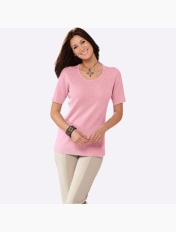 Pull encolure ronde superbe bouclé - taille standard - witt
