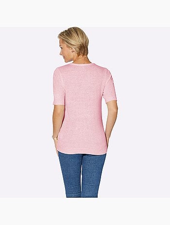 Pull encolure ronde superbe bouclé - taille standard - witt