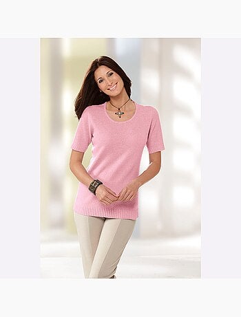 Pull encolure ronde superbe bouclé - taille standard - witt