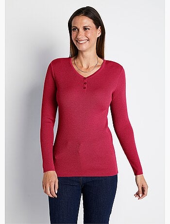 Pull encolure tunisienne avec laine mérinos - afibel