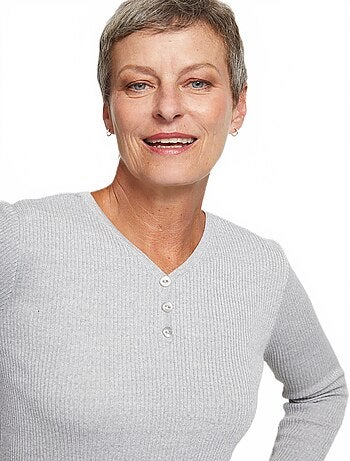 Pull encolure tunisienne avec laine mérinos - Afibel