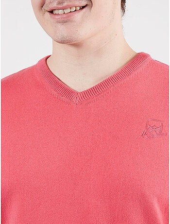 PULL ENCOLURE V CASUAL CHIC SIGNATURE