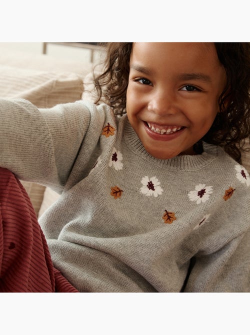 Pull enfant en tricot aimée - Kiabi Pull enfant en tricot aimée - Kiabi