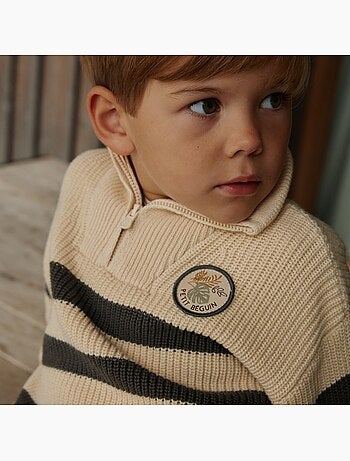 Pull enfant en tricot ubatuba