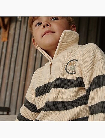 Pull enfant en tricot ubatuba