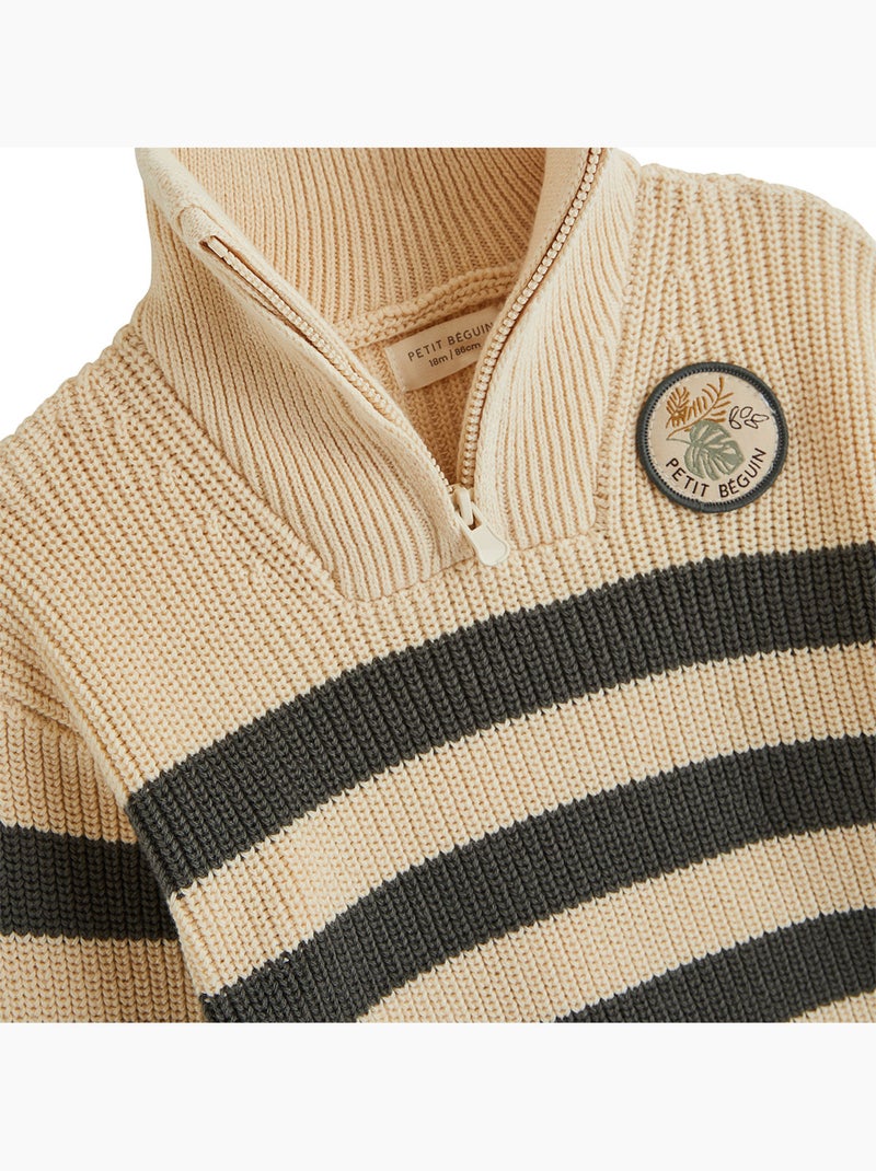 Pull enfant en tricot ubatuba Vert - Kiabi