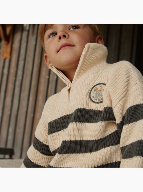 Pull enfant en tricot ubatuba - Kiabi