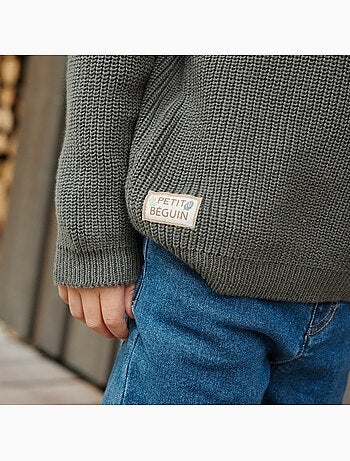 Pull enfant en tricot ubatuba