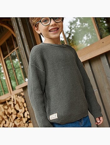 Pull enfant en tricot ubatuba
