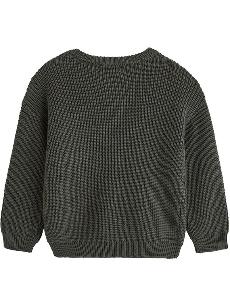 Pull enfant en tricot ubatuba Vert - Kiabi