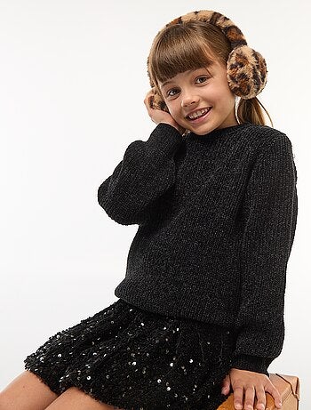 Pull épais en maille chenille