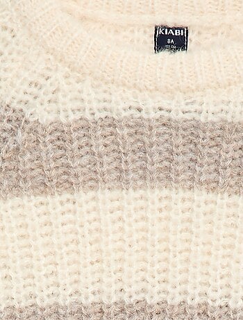 Pull épais en maille unie