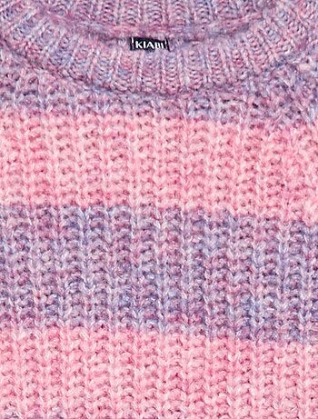 Pull épais en maille unie