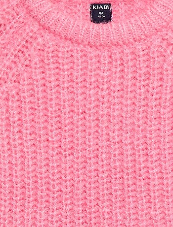 Pull épais en maille unie