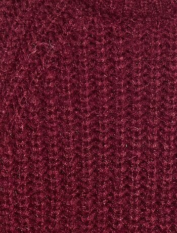 Pull épais en maille unie