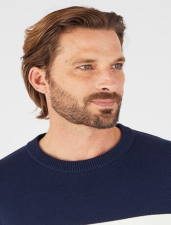 Pull esprit marinière - Damart