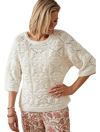 Pull façon crochet - DAXON