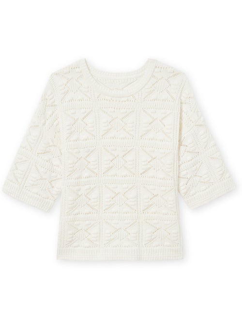 Pull façon crochet - DAXON - Kiabi