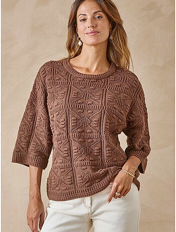 Pull façon crochet - DAXON
