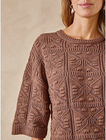 Pull façon crochet - DAXON