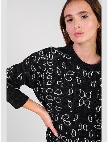 Pull farit 'le temps des cerises'