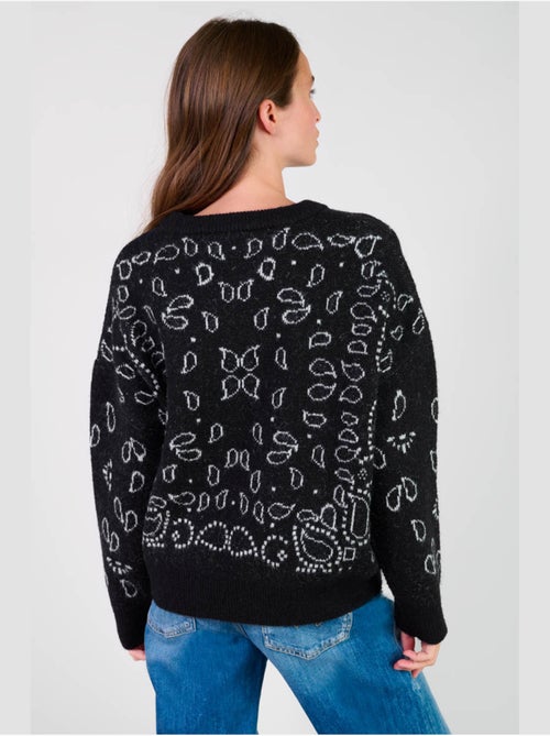 Pull farit 'le temps des cerises' - Kiabi Pull farit 'le temps des cerises' - Kiabi