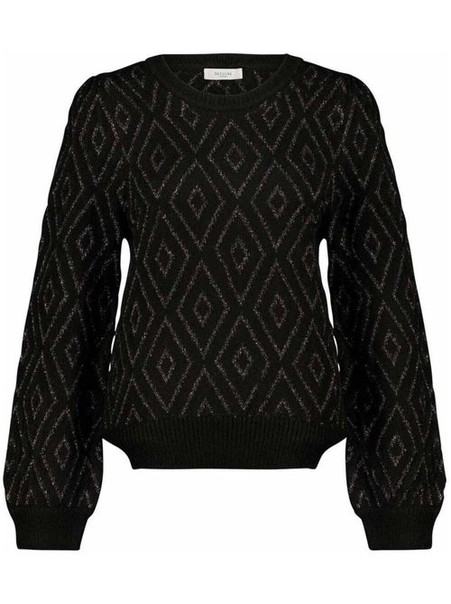 Pull femme à motifs géométriques 'Deeluxe' - Kiabi