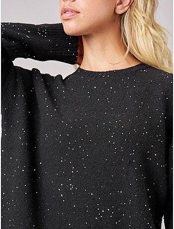 Pull femme avec sequins 'Deeluxe'