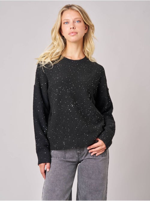 Pull femme avec sequins 'Deeluxe' - Kiabi