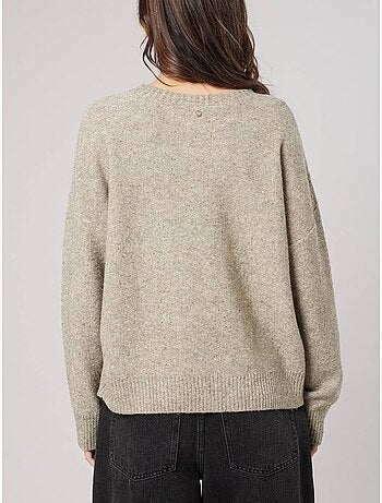 Pull femme avec sequins 'deeluxe'