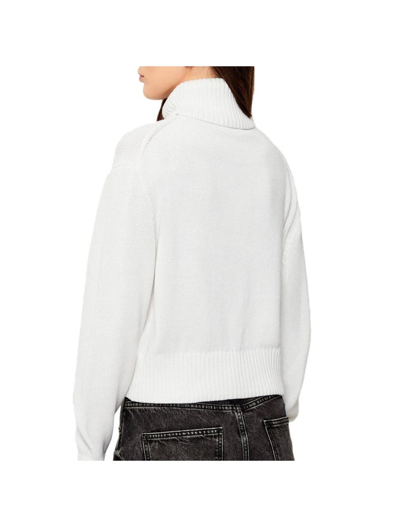 Pull Femme Calvin Klein Jeans Blanc - Kiabi