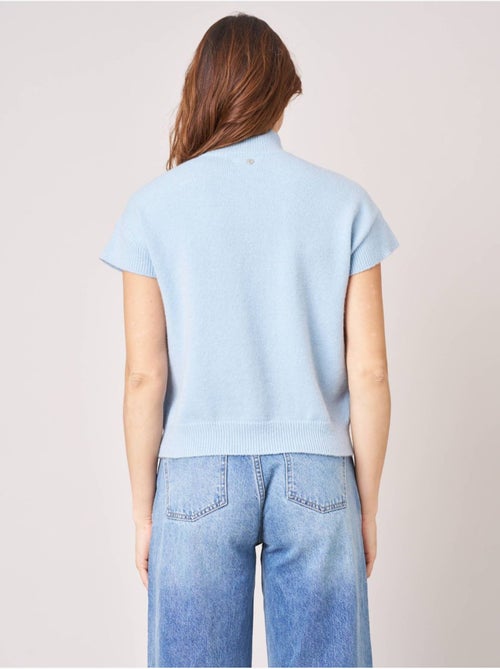 Pull femme col montant maille douce 'deeluxe' - Kiabi Pull femme col montant maille douce 'deeluxe' - Kiabi