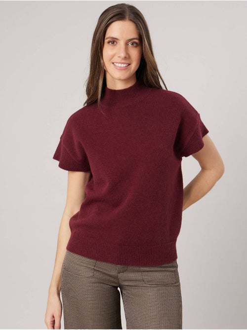 Pull femme col montant maille douce 'deeluxe' - Kiabi Pull femme col montant maille douce 'deeluxe' - Kiabi