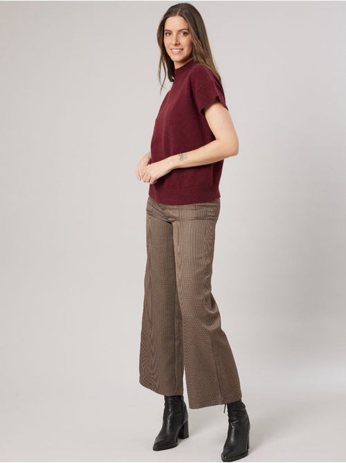 Pull femme col montant maille douce 'deeluxe' - Kiabi Pull femme col montant maille douce 'deeluxe' - Kiabi