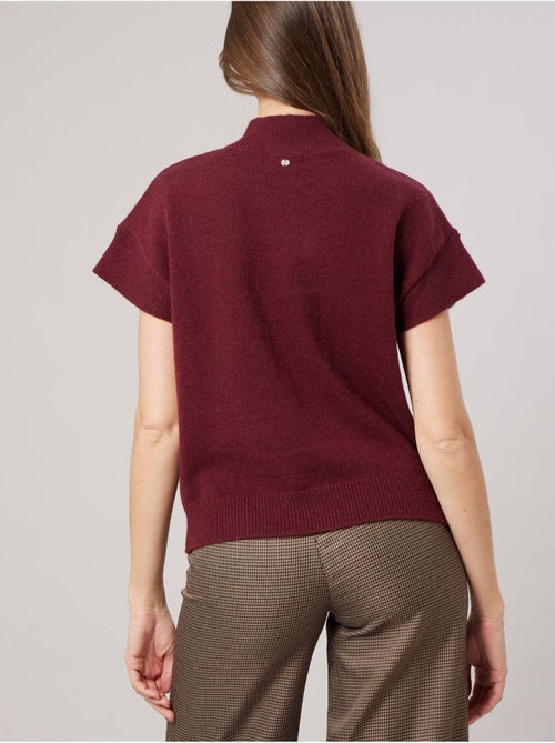 Pull femme col montant maille douce 'deeluxe' - Kiabi Pull femme col montant maille douce 'deeluxe' - Kiabi