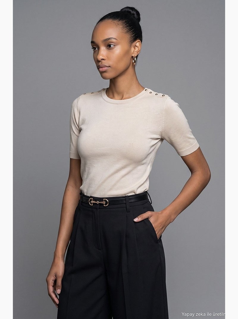 Pull femme dilvin Beige argile - Kiabi